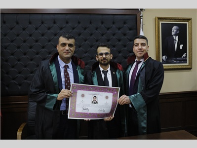 25 STAJYER AVUKATIMIZ CÜBBE GİYDİ