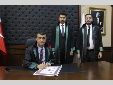 25 STAJYER AVUKATIMIZ CÜBBE GİYDİ