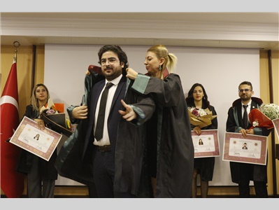 25 STAJYER AVUKATIMIZ CÜBBE GİYDİ