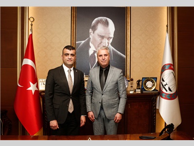 İYİ PARTİ YENİŞEHİR BELEDİYE BAŞKAN ADAYI AHMET ARICAN VE EKİBİNDEN ZİYARET