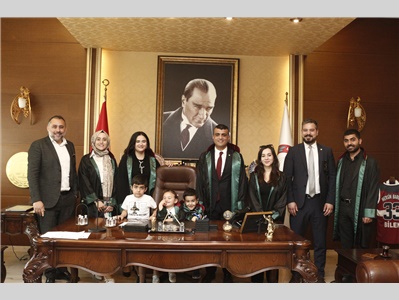 23 NİSAN’DA BARO BAŞKANLIĞI KOLTUĞU ÇOCUKLARA EMANET