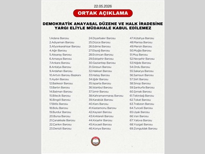 BAROLAR ORTAK AÇIKLAMA YAPTI
