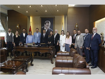 AK PARTİ MERSİN İL YÖNETİMİNDEN ZİYARET