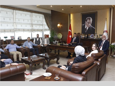 AK PARTİ MERSİN İL YÖNETİMİNDEN ZİYARET