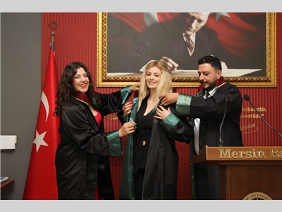 5 STAJYER AVUKATIMIZ, AVUKATLIK RUHSATNAMESİNİ ALDI