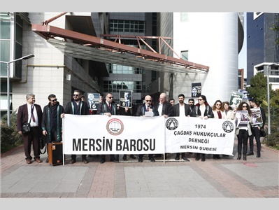 24 OCAK TEHLİKEDEKİ AVUKATLAR GÜNÜ BASIN AÇIKLAMASI