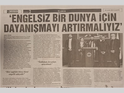 3 Aralık Dünya Engelliler Günü basın açıklaması