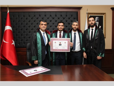 13 STAJYER AVUKATIMIZ, AVUKATLIK RUHSATNAMESİNİ ALDI