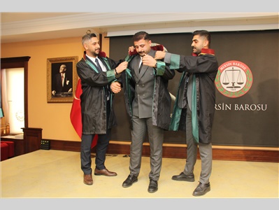 13 STAJYER AVUKATIMIZ, AVUKATLIK RUHSATNAMESİNİ ALDI