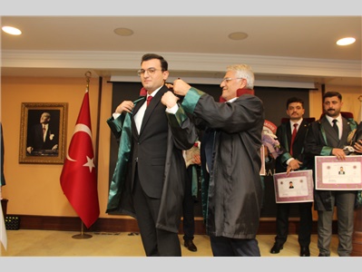 13 STAJYER AVUKATIMIZ, AVUKATLIK RUHSATNAMESİNİ ALDI
