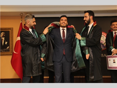 13 STAJYER AVUKATIMIZ, AVUKATLIK RUHSATNAMESİNİ ALDI