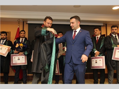 13 STAJYER AVUKATIMIZ, AVUKATLIK RUHSATNAMESİNİ ALDI