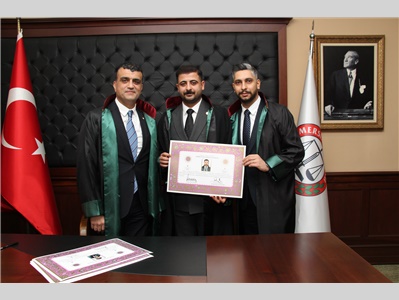 13 STAJYER AVUKATIMIZ, AVUKATLIK RUHSATNAMESİNİ ALDI