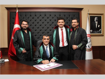 13 STAJYER AVUKATIMIZ, AVUKATLIK RUHSATNAMESİNİ ALDI