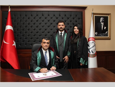 13 STAJYER AVUKATIMIZ, AVUKATLIK RUHSATNAMESİNİ ALDI