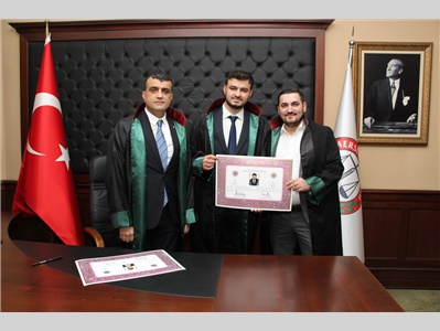 13 STAJYER AVUKATIMIZ, AVUKATLIK RUHSATNAMESİNİ ALDI