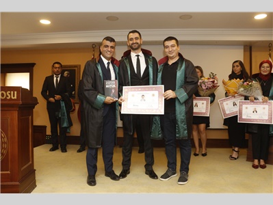 13 STAJYER AVUKATIMIZ CÜBBE GİYDİ