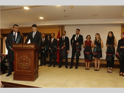 13 STAJYER AVUKATIMIZ CÜBBE GİYDİ