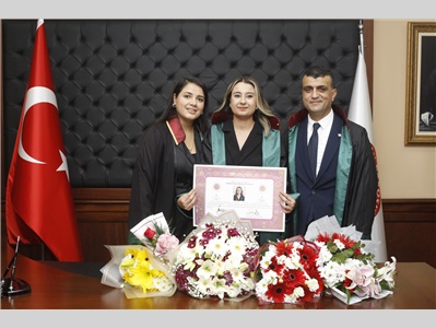 13 STAJYER AVUKATIMIZ CÜBBE GİYDİ