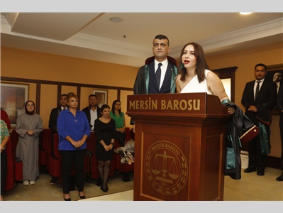 13 STAJYER AVUKATIMIZ CÜBBE GİYDİ