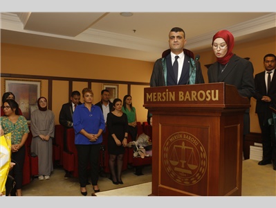 13 STAJYER AVUKATIMIZ CÜBBE GİYDİ