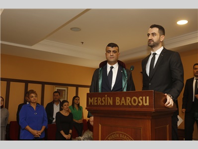 13 STAJYER AVUKATIMIZ CÜBBE GİYDİ