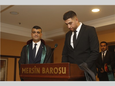 13 STAJYER AVUKATIMIZ CÜBBE GİYDİ