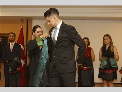 13 STAJYER AVUKATIMIZ CÜBBE GİYDİ