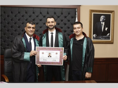 13 STAJYER AVUKATIMIZ CÜBBE GİYDİ