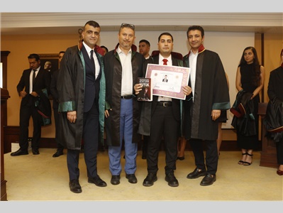 13 STAJYER AVUKATIMIZ CÜBBE GİYDİ