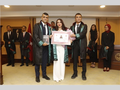 13 STAJYER AVUKATIMIZ CÜBBE GİYDİ