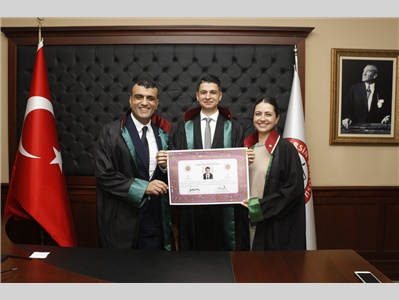 13 STAJYER AVUKATIMIZ CÜBBE GİYDİ
