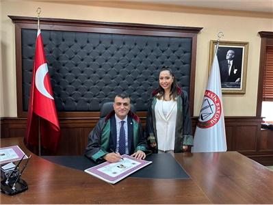 34 STAJYER AVUKATIMIZ CÜBBE GİYDİ
