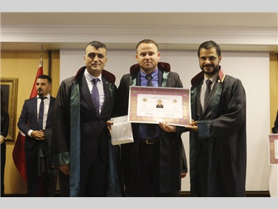34 STAJYER AVUKATIMIZ CÜBBE GİYDİ