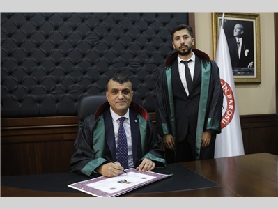 34 STAJYER AVUKATIMIZ CÜBBE GİYDİ