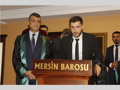 34 STAJYER AVUKATIMIZ CÜBBE GİYDİ