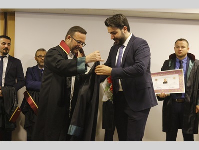 34 STAJYER AVUKATIMIZ CÜBBE GİYDİ