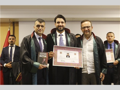 34 STAJYER AVUKATIMIZ CÜBBE GİYDİ