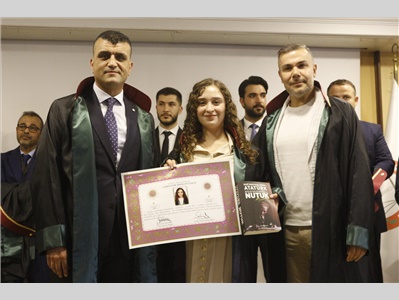 34 STAJYER AVUKATIMIZ CÜBBE GİYDİ