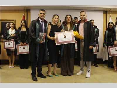 34 STAJYER AVUKATIMIZ CÜBBE GİYDİ
