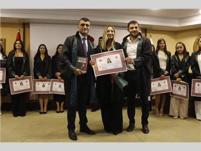 34 STAJYER AVUKATIMIZ CÜBBE GİYDİ