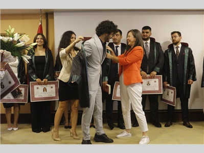 34 STAJYER AVUKATIMIZ CÜBBE GİYDİ