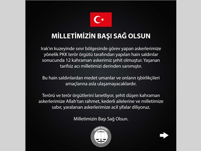 BAROLAR YAPTIĞI ORTAK AÇIKLAMAYLA TERÖRÜ LANETLEDİ