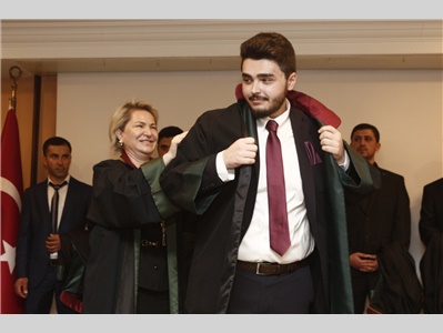 24 STAJYER AVUKATIMIZ, AVUKATLIK RUHSATNAMESİNİ ALDI