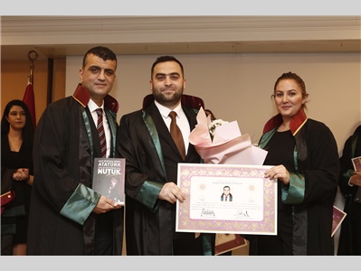 24 STAJYER AVUKATIMIZ, AVUKATLIK RUHSATNAMESİNİ ALDI