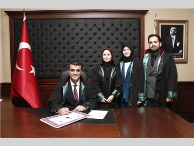 24 STAJYER AVUKATIMIZ, AVUKATLIK RUHSATNAMESİNİ ALDI