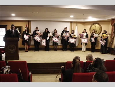24 STAJYER AVUKATIMIZ, AVUKATLIK RUHSATNAMESİNİ ALDI
