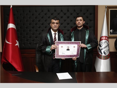24 STAJYER AVUKATIMIZ, AVUKATLIK RUHSATNAMESİNİ ALDI