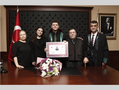 24 STAJYER AVUKATIMIZ, AVUKATLIK RUHSATNAMESİNİ ALDI