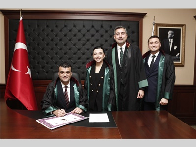 24 STAJYER AVUKATIMIZ, AVUKATLIK RUHSATNAMESİNİ ALDI